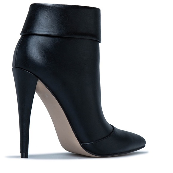 Black heel bootie - Picture 3 of 4